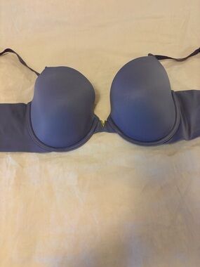 Victoria's Secret lined Demi Bra 38C in plum